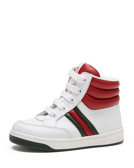 gucci ronnie white|Gucci Ronnie Junior Leather High.